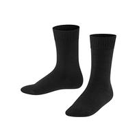 Falke Socken Comfort Wool – Merinowolle, 1 Paar, Schwarz (3000), Kinder Gr. 19-22