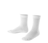 FALKE Unisex Kinder Socken Cotton Finesse K So Baumwolle einfarbig 1 Paar, Weiß White 2000, 27-30