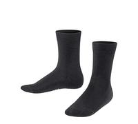 FALKE Unisex Kinder Socken Family, Baumwolle, 1 Paar, Schwarz (Black 3000), 27-30 (3-6 Jahre)