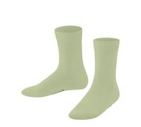 FALKE Unisex Kinder Socken Family K So Baumwolle einfarbig 1 Paar, Grün Jade 7376, 39-42