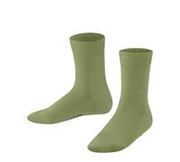 FALKE Unisex kinder Socken Family K So nachhaltige Baumwolle einfarbig 1 Paar, Grün Ferngreen 7084, 39-42