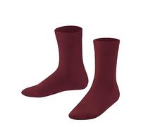 Falke Kindersocken Family SO 12998-8830 nachhaltige Baumwolle Weinrot Größe 31-34, 1 Paar