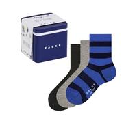 FALKE Unisex Kinder Socken Happy 3-Pack Giftbox K SO Baumwolle gemustert 3 Paar, Mehrfarbig (Sortiment 0020), 39-42