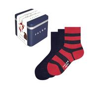 FALKE Unisex Kinder Happy 3-Pack Giftbox K SO Baumwolle Gemustert 3 Paar Socken, Mehrfarbig (Sortiment 0019), 23-26 (3er Pack)