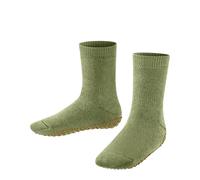 FALKE Unisex Kinder Stoppersocken Catspads K Hp Baumwolle rutschhemmende Noppen 1 Paar, Grün Ferngreen 7084, 19-22