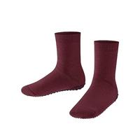 FALKE Unisex Kinder Stoppersocken Catspads K Hp Baumwolle rutschhemmende Noppen 1 Paar, Rot Coral 8833, 31-34