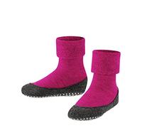 FALKE Unisex Kinder Stoppersocken Cosyshoe K Hp Wolle Rutschhemmende Noppen 1 Paar, Rosa Gloss 8550, 33/34 EU