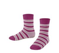 Falke Hausschuhe Simple Stripes (Baumwolle-Mischung) pink Kinder, Größe 35-38