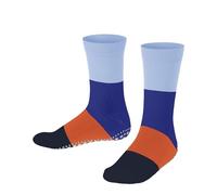 Falke Hausschuhe Summer - Baumwolle-Mischung - Blau/Orange - Kinder, Größe 23-26