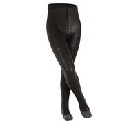 FALKE Unisex Kinder Strumpfhose Active Warm, Wolle, 1 Stück, Schwarz (Black 3000), 122-128