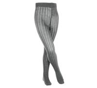 Falke Kinder Strumpfhose Classic Rib TI 13642-3390 Baumwolle Light Grey Melange 80-92