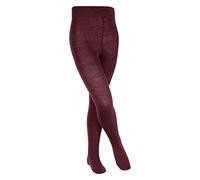 FALKE Unisex Kinder Strumpfhose Comfort Wool, Wolle, 1 Stück, Rot (Ruby 8830), 80-92