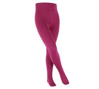 FALKE Unisex Kinder Strumpfhose Cotton Touch K Ti Baumwolle dick einfarbig 1 Stück, Lila Fuchsia 8856, 122-128