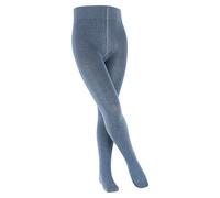 FALKE Unisex Kinder Strumpfhose Family, Baumwolle, 1 Paar, Blau (Light Denim 6660), 152-164 (13-16 Jahre)