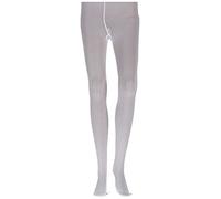 FALKE Unisex Kinder Strumpfhose Family, Baumwolle, 1 Paar, Weiß (White 2000), 110-116 (3-6 Jahre)