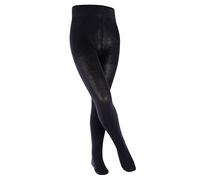 FALKE Unisex Kinder Strumpfhose Family K Ti nachhaltige Baumwolle dick einfarbig 1 Stück, Blau Darkmarine 6170, 110-116