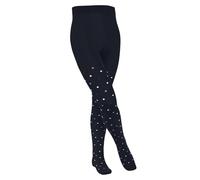 Falke Strumpfhose Multidot 2024 – nachhaltige Baumwolle – Spaceblau Kinder Größe 98-104