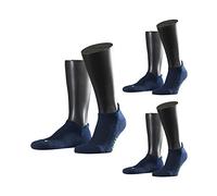 FALKE Unisex Sneaker Laufsocken Sportsocken Cool Kick 16609 3 Paar, Farbe:Blau, Größe:39-41, Artikel:-6120 marine