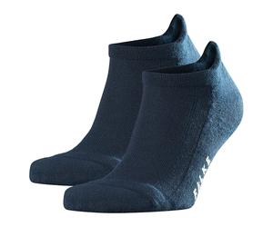 FALKE Unisex Sneakersocken 2er Pack - Cool Kick, Socken, Uni, anatomisch, ultraleicht, 37-48 Dunkelblau 37-38
