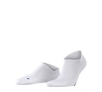 FALKE Unisex Sneakersocken Cool Kick Sneaker U Sn weich atmungsaktiv schnelltrocknend kurz einfarbig 1 Paar, Weiß White 2000-O, 37-38