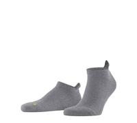 FALKE Unisex Sneakersocken Cool Kick Sneaker U Sn weich atmungsaktiv schnelltrocknend kurz einfarbig 1 Paar, Grau Light Grey Melange 3775, 42-43
