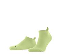 FALKE Unisex Sneakersocken Cool Kick Sneaker U Sn weich atmungsaktiv schnelltrocknend kurz einfarbig 1 Paar, Grün Lemon 7498, 35-36