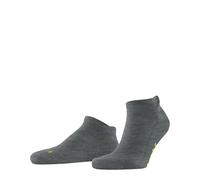 Falke Unisex Sneakersocken Keep Warm U SN – Wolle, kurz, einfarbig – Blau (Smoke Blue 6333) 39-41