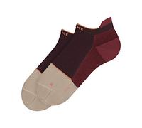 FALKE Unisex Sneakersocken Nature Force, Baumwolle, 1 Paar, Rot (Bordeaux 8100), 44-45 (UK 9.5-10.5 Ι US 10.5-11.5)