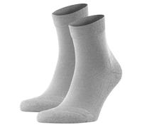 FALKE Unisex Socken 2er Pack - Cool Cick, Polyester, einfarbig Grau / 46-48 46-48 Grau