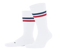 Falke Tagessocke Crew Dynamic weiss/blau/rot - Damen/Herren - 1 Paar, Größe 39-41