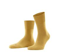 FALKE Unisex Socken Run U SO Baumwolle atmungsaktiv 1 Paar, Gelb (Hot Ray 1282), 44-45