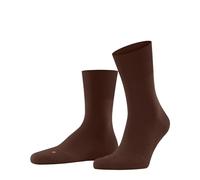 FALKE Unisex Socken Run U So Baumwolle Funktionsmaterial einfarbig 1 Paar, Braun Havanaclub 5197, 35-36