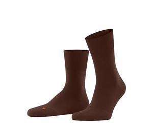 FALKE Unisex Socken Run U So Baumwolle Funktionsmaterial einfarbig 1 Paar, Braun Havanaclub 5197, 35-36