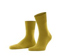 FALKE Unisex Socken Run U So Baumwolle Funktionsmaterial einfarbig 1 Paar, Gelb Mimosa 1265, 35-36