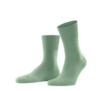 FALKE Unisex Socken Run U So Baumwolle Funktionsmaterial einfarbig 1 Paar, Grün Moss 7189, 39-41