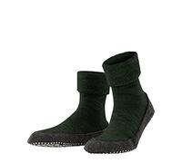 Falke Hausschuhe Cosyshoe (weiche Merinowolle) dunkelgrün Damen/Herren, Größe 43-44