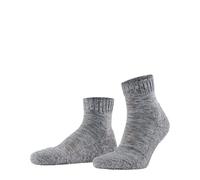 FALKE Unisex Stoppersocken Cotton Grip M Hp Baumwolle rutschhemmende Noppen 1 Paar, Grau Silver 3203, 43-46