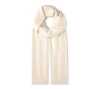 FALKE Unisex Winter-Schal Basic Fine Knit U Sc Kaschmir schnelltrocknend warm 1 Stück, Weiß Off-White 2040, ONESIZE