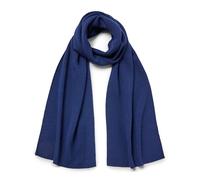 Falke Winterschal (feiner Merinowolle) blau 170cm x 30cm - 1 Stück