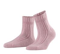 FALKE Damen Socken Bedsock, Angoramischung, 1 Paar, Rosa (Brick 8770), Größe: 39-42