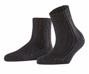 Falke Wohlfühlsocke Bedsock (Angoramischung) schwarz Damen - 1 Paar, Größe 35-38