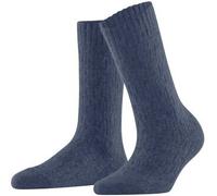 Falke Women Brick Wall Boot Socks Jeansblau Gr 35/38 Damen