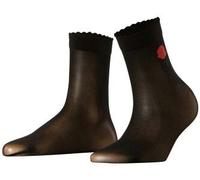 Falke Women Passionate 20 den Socks Schwarz Gr 35/38 Damen