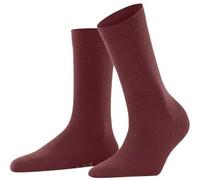 FALKE Damen Softmerino W So Wolle Baumwolle einfarbig Socken, Braun Cayenne 5950, 39-40
