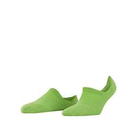FALKE Women's Cool Kick Invisible W IN Soft Breathable Quick Drying No-Show Plain 1 Pair Liner Socks, Green (Green Flash 7236), 4-5