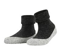 FALKE Stoppersocken Cosyshoe W Hp Wolle rutschhemmende Noppen 1 Paar, Grau Anthracite Melange 3099, 41-42
