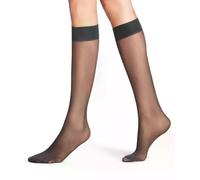 FALKE Women's Matt Deluxe 20 DEN Knee-High Pop Socks Sheer Transparent Plain Elegant With Comfort Tops For A Soft Grip On The Leg Extra-Fine Seam At The Toes Fine Soft Yarn 1 Pair