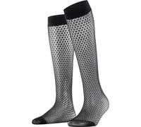 Falke x Kinga Mathe Net Damen Kniestrümpfe black (3009) 35-38