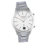 Falkenberg & Söhne Funkarmbanduhr japanisches Quarzuhrwerk Funkuhr 41 mm Edelstahl 20 mm Funksignal DCF77 Herrenarmbanduhr Damenarmbanduhr Digitale