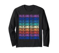 Falklandinseln bunt Langarmshirt